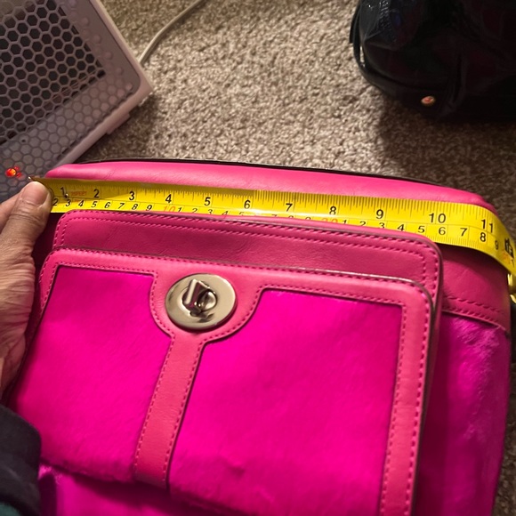 EUC Coach Large Haircalf & Leather Duffle Bag - Picture 14 of 16